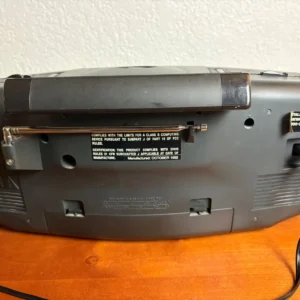 Emerson AD2540 Boombox AM/FM Radio CD Cassette Player - Partially Tested - 1992 – photo 9