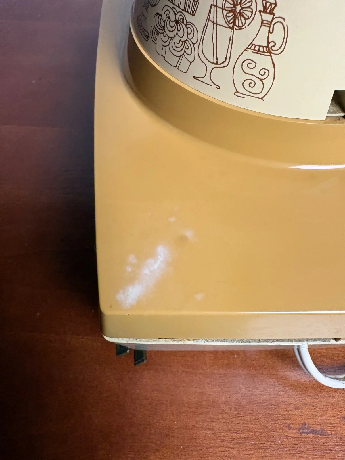 Hamilton Beach Scovill 7-Speed Blender Base Only Model 623-4 Harvest Gold – photo 6