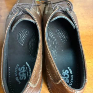 SAS Siesta Brown Leather Comfort Moccasin Womens 10 N Lace Up Oxford Shoes USA – photo 14