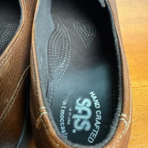 SAS Siesta Brown Leather Comfort Moccasin Womens 10 N Lace Up Oxford Shoes USA – photo 16