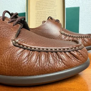 SAS Siesta Brown Leather Comfort Moccasin Womens 10 N Lace Up Oxford Shoes USA – photo 6