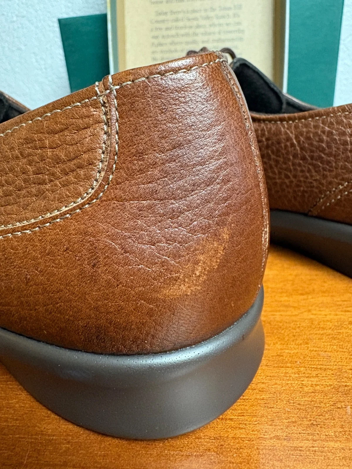 SAS Siesta Brown Leather Comfort Moccasin Womens 10 N Lace Up Oxford Shoes USA – photo 8