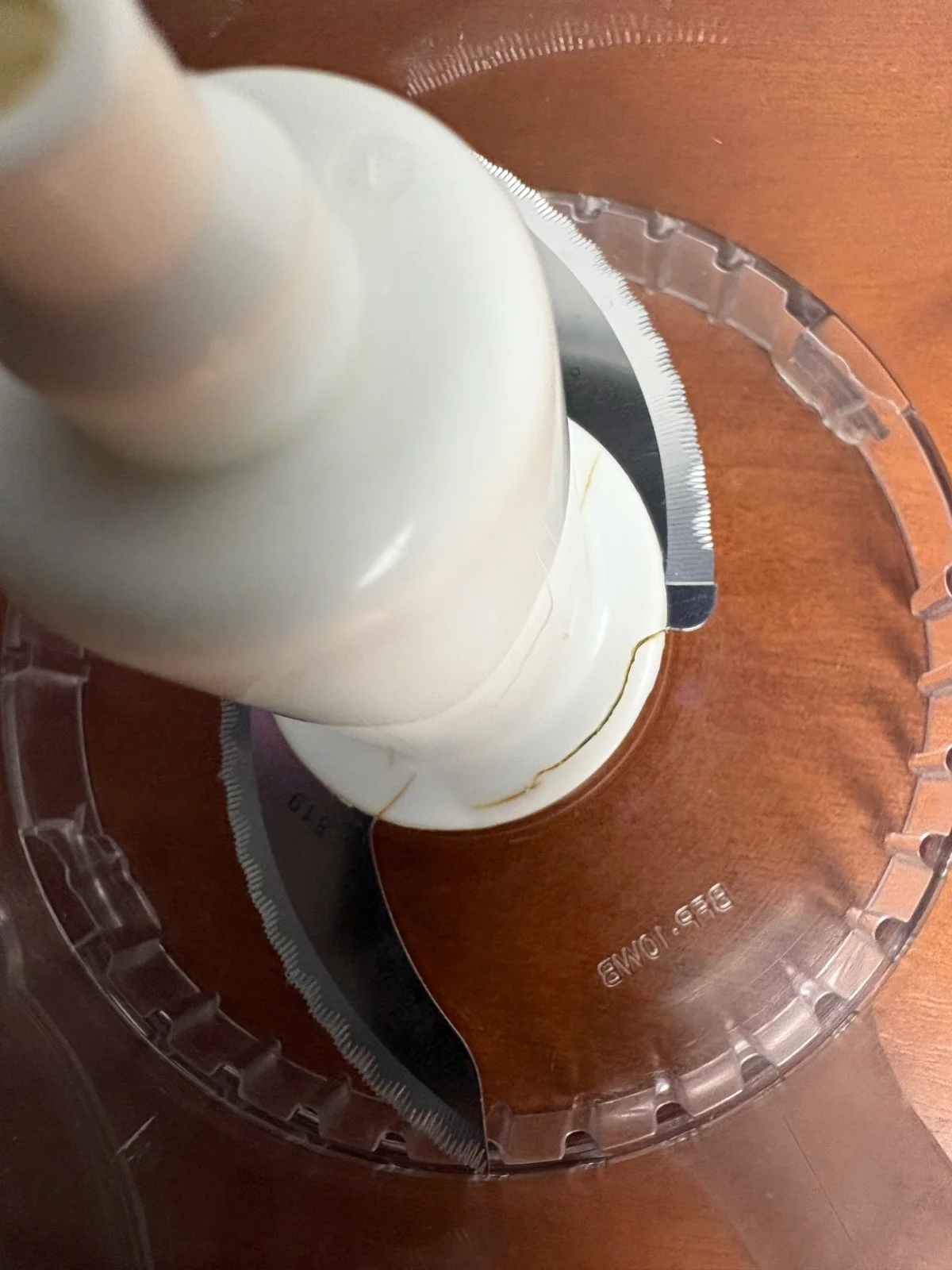 Cuisinart AFP-7 Food Processor Attachment Bowl Lid Blade - CRACKED / FOR PARTS – photo 7