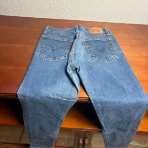Levi's Wedgie Skinny Jeans Women's Size 28 Blue High Rise Button Fly Waterless – photo 2