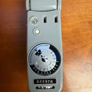Vintage Accura Bouncemaster Folding Fan Flash Unit w/ Case - Made in Japan – photo 5