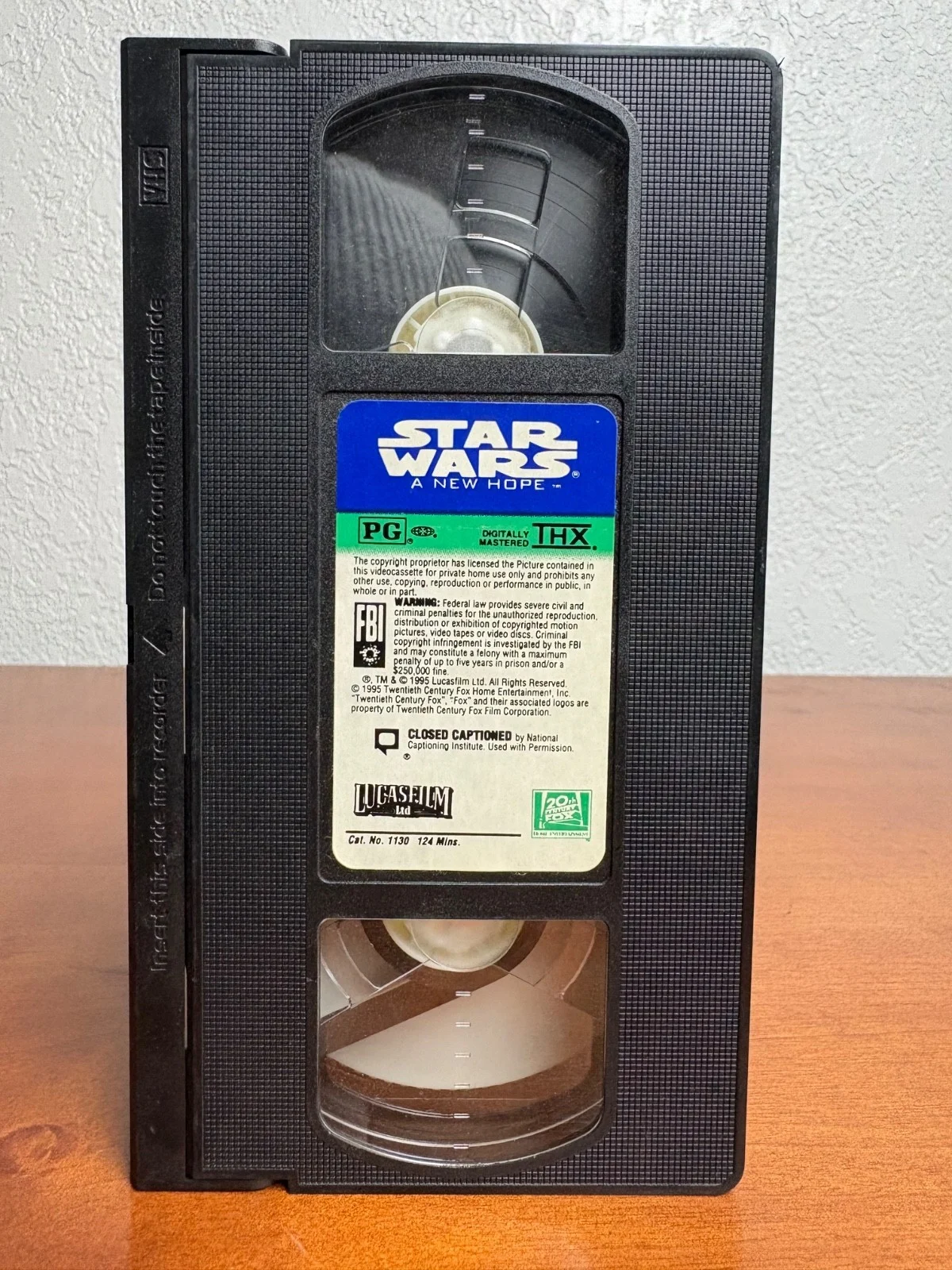 Star Wars: A New Hope VHS 1995 THX Digitally Mastered Fox Video 1130 Darth Vader – photo 8