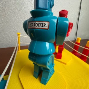 2001 Rock 'Em Sock 'Em Robots Mattel Game Red Rocker Blue Bomber - Works Weakly – photo 5