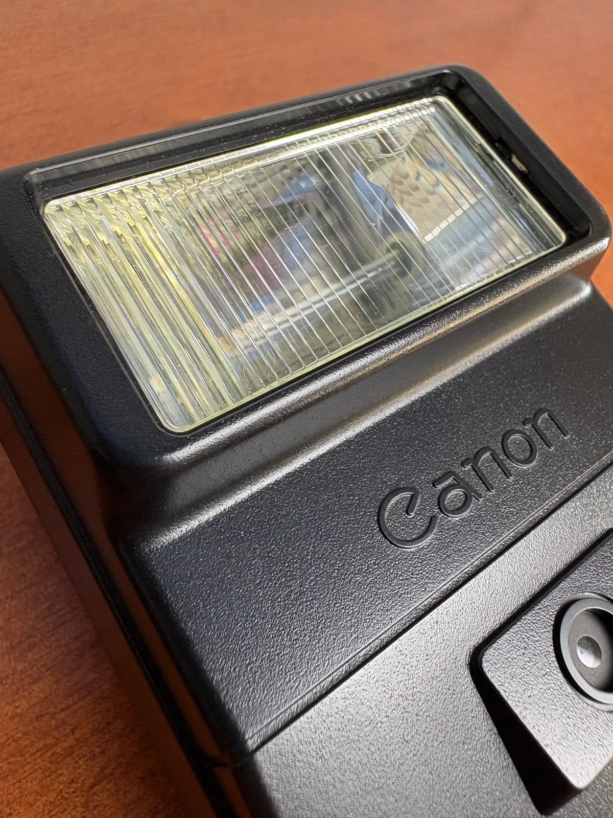 Canon Speedlite 177A Flash & Case - For Parts or Repair - Battery Corrosion – photo 5