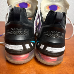 Nike LeBron 18 Graffiti James Gang Black Chlorine Blue Men's 9.5 Read Details – photo 13