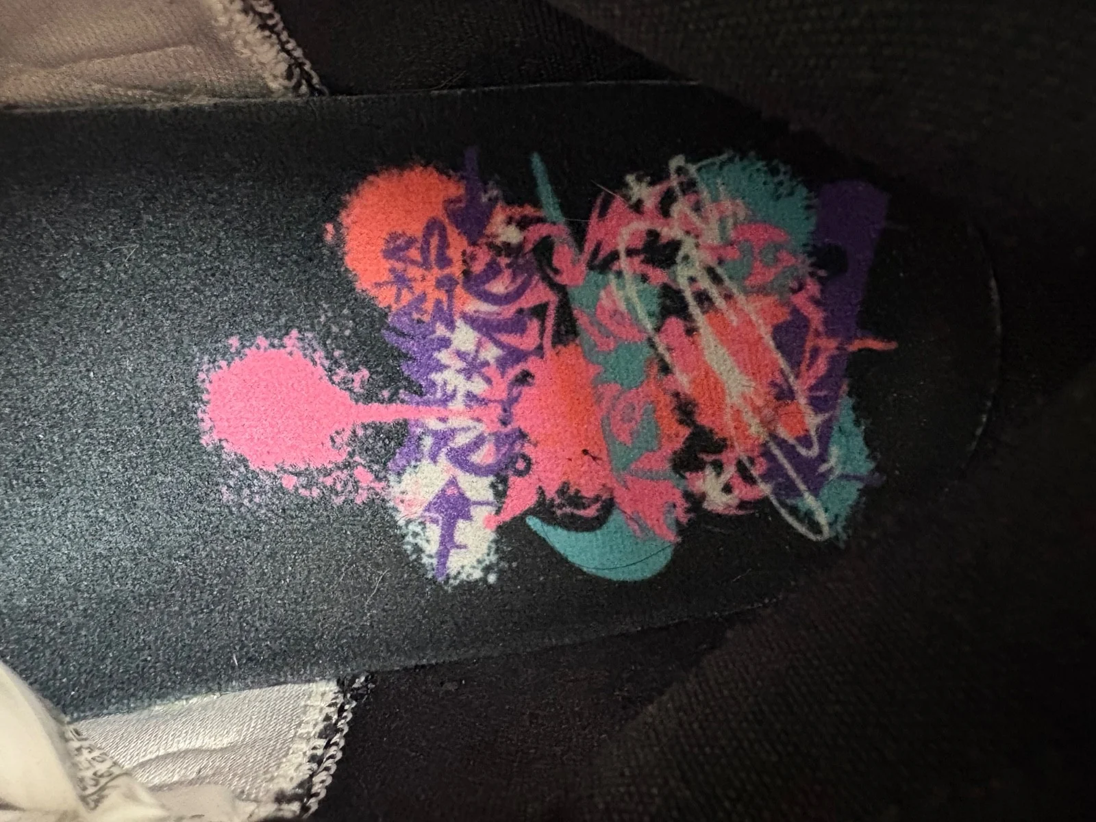 Nike LeBron 18 Graffiti James Gang Black Chlorine Blue Men's 9.5 Read Details – photo 18