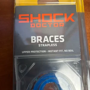 Shock Doctor Braces Mouth Guard Strapless Blue Youth - New Open Box – photo 2