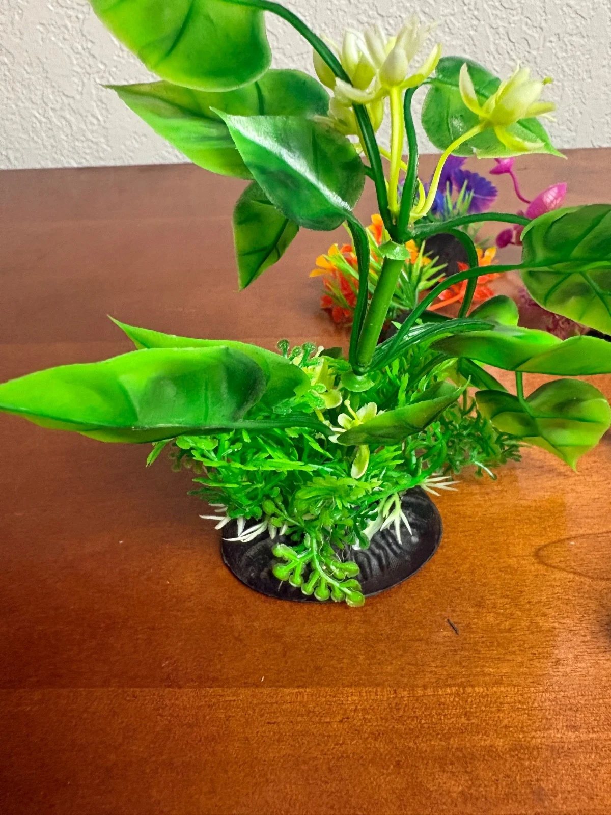 Fish Tank Starter Kit: 50W Submersible Heater, Rock Decor & Assorted Silk Plants – photo 5