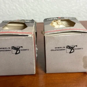 Jasco Caring Critter Chimer Bisque Porcelain Bell Ornaments Set of 2 – photo 15