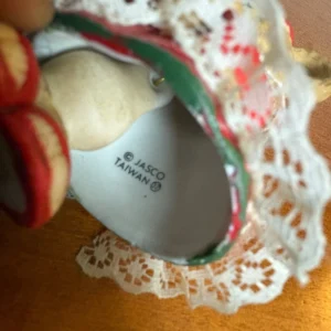 Jasco Caring Critter Chimer Bisque Porcelain Bell Ornaments Set of 2 – photo 4