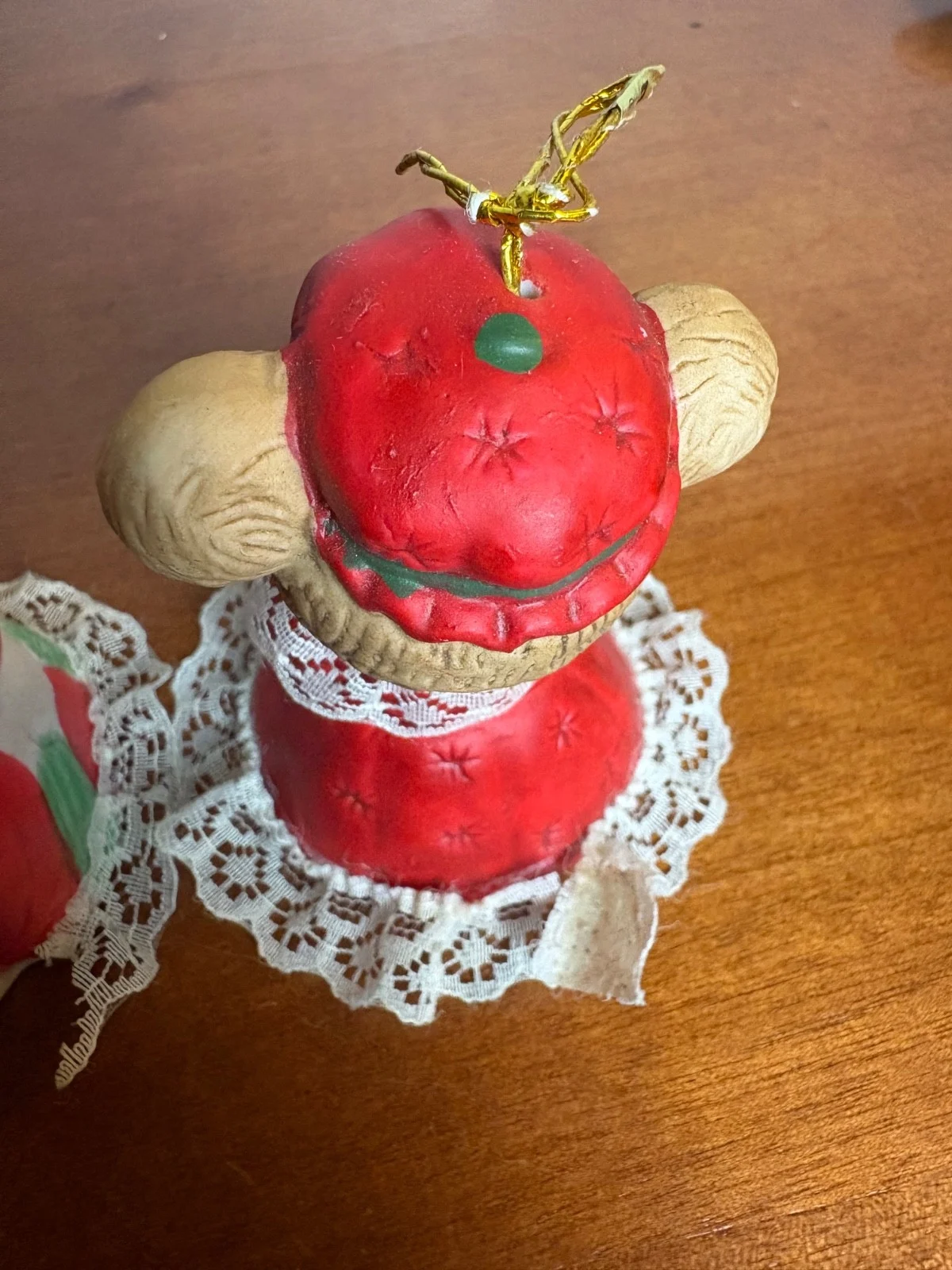 Jasco Caring Critter Chimer Bisque Porcelain Bell Ornaments Set of 2 – photo 6