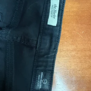 AG Adriano Goldschmied The Harlow Black Patch Pocket Zip Pants Made in USA Size – photo 4