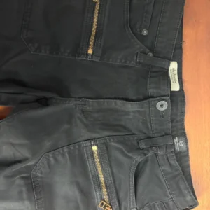 AG Adriano Goldschmied The Harlow Black Patch Pocket Zip Pants Made in USA Size – photo 5