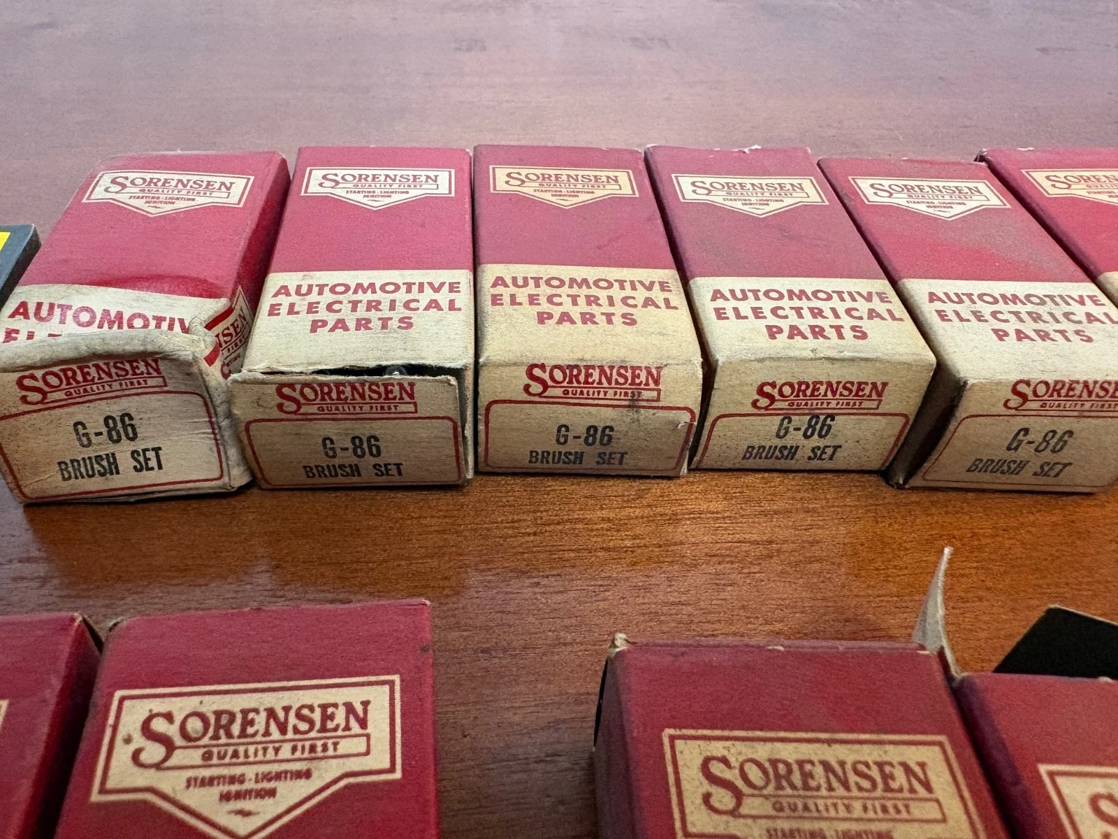Vintage Sorensen & USM Automotive Electrical Brush Set Lot G-86 G-93 G-92 NOS – photo 3