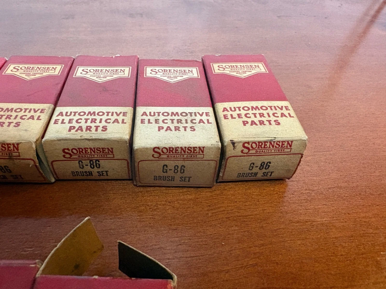 Vintage Sorensen & USM Automotive Electrical Brush Set Lot G-86 G-93 G-92 NOS – photo 4