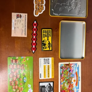 2025 McDonald’s Hamburglar Collector Tin & Sticker Set McDonaldland Passport – photo 3