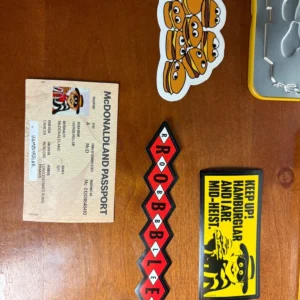 2025 McDonald’s Hamburglar Collector Tin & Sticker Set McDonaldland Passport – photo 7