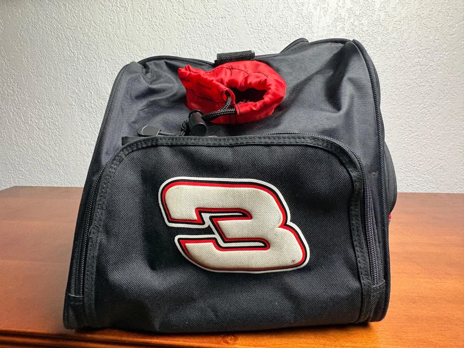 Vtg Lg 2003 Black Dale Earnhardt Sr #3 Duffle Bag (19x13x10) Embroidered (Read) – photo 2