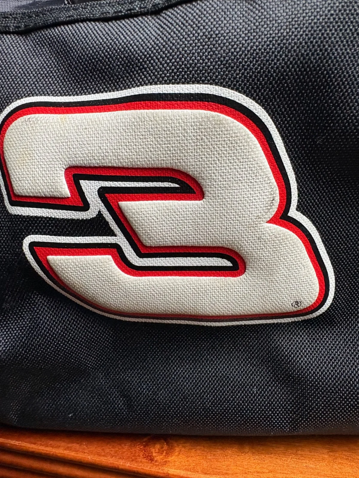 Vtg Lg 2003 Black Dale Earnhardt Sr #3 Duffle Bag (19x13x10) Embroidered (Read) – photo 3