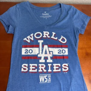 Women 2020 World Series Champions Los Angeles Dodgers Shirt Sz S – photo 2