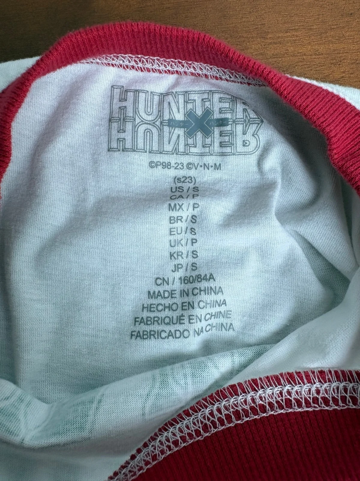 Hunter x Hunter Ringer T-Shirt Size Small Gon & Killua Hunter Association Anime – photo 2