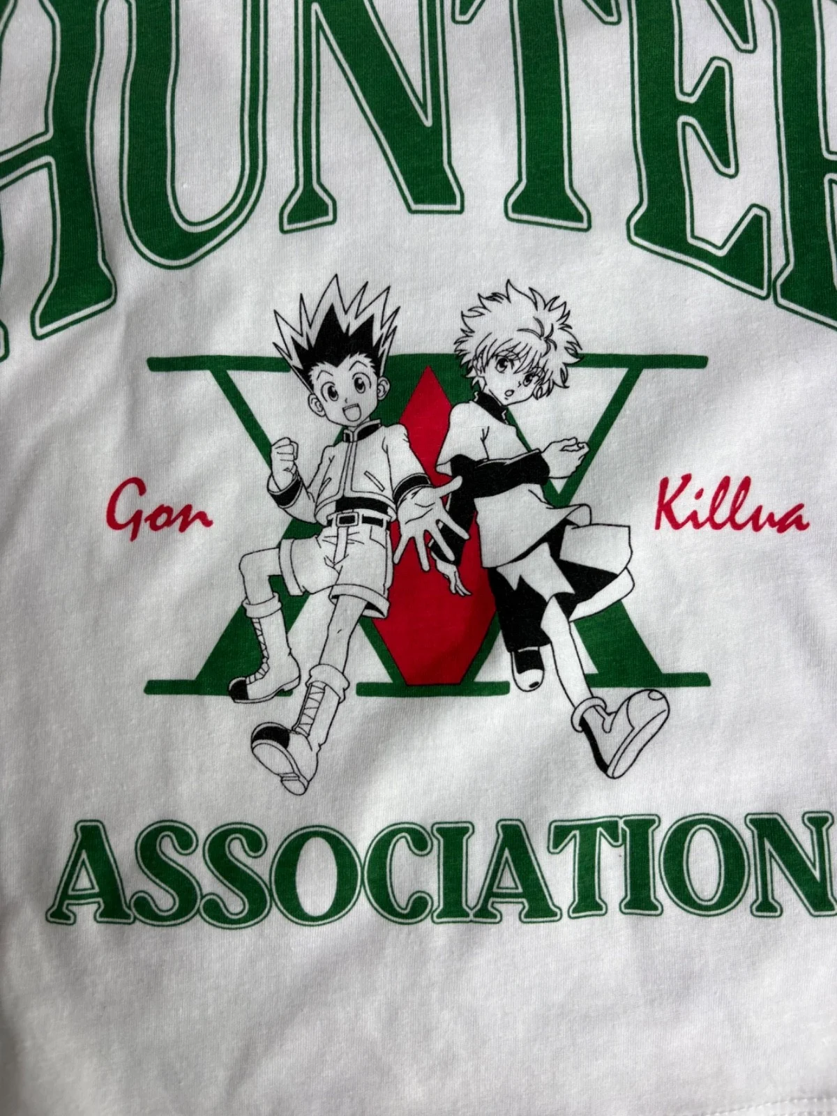 Hunter x Hunter Ringer T-Shirt Size Small Gon & Killua Hunter Association Anime – photo 4