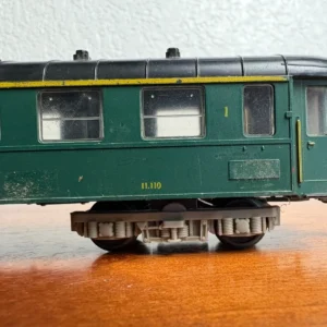 Fleischmann HO Scale SNCB Belgian Green Passenger Coach – photo 10