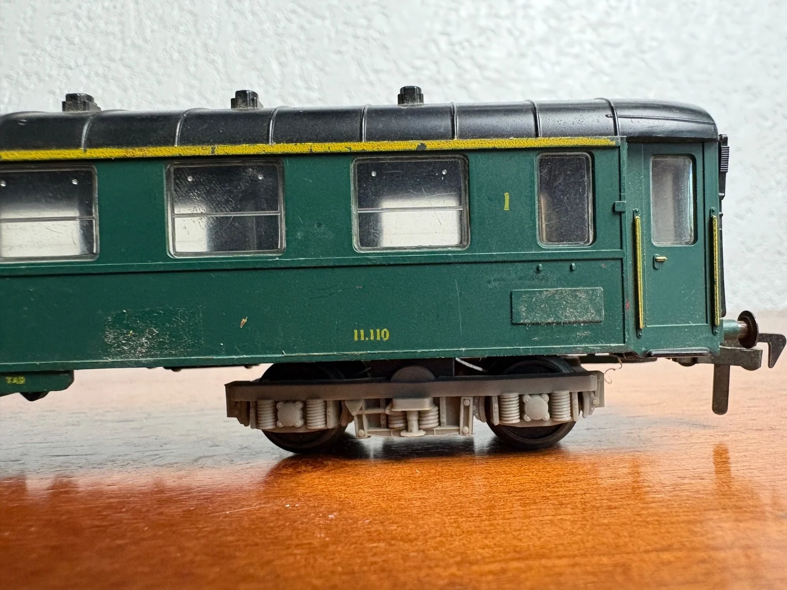 Fleischmann HO Scale SNCB Belgian Green Passenger Coach – photo 10