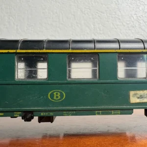 Fleischmann HO Scale SNCB Belgian Green Passenger Coach – photo 6