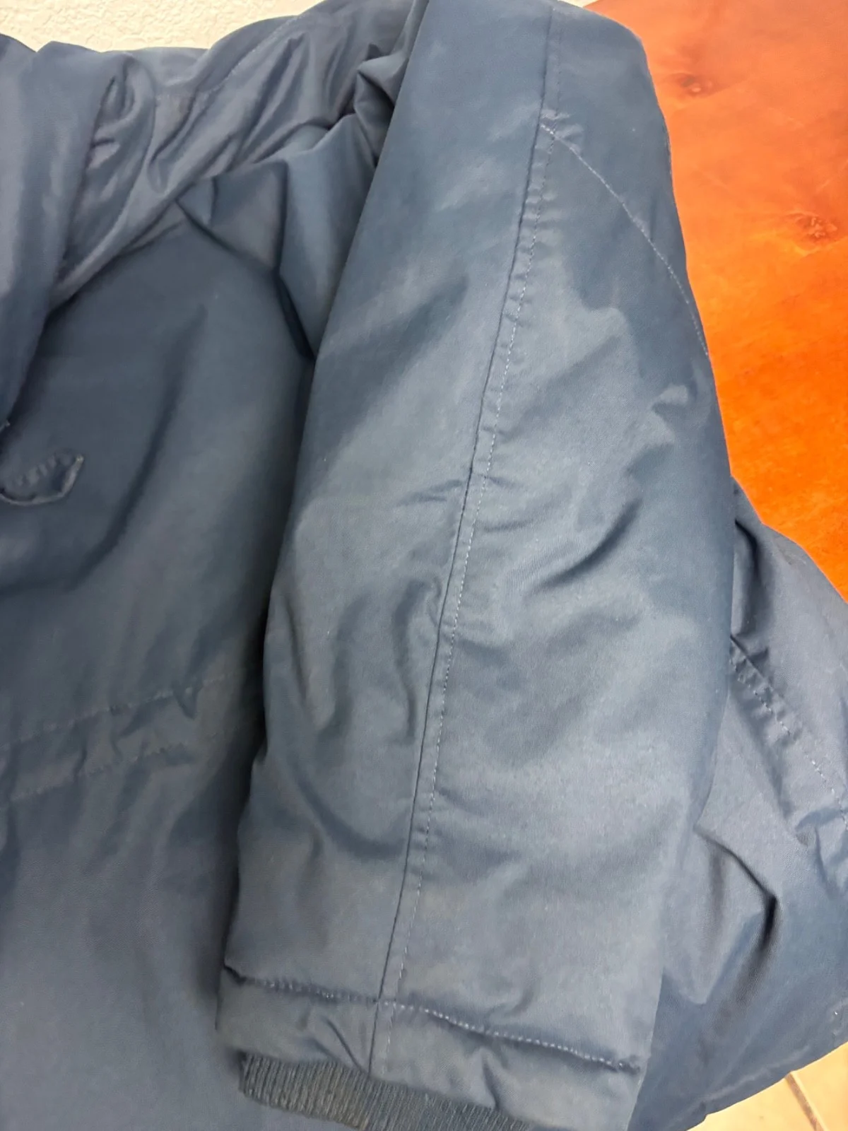Hawke & Co Outfitter Men's 2XL Navy Blue Hooded Puffer Parka Jacket Heavyweight – photo 10