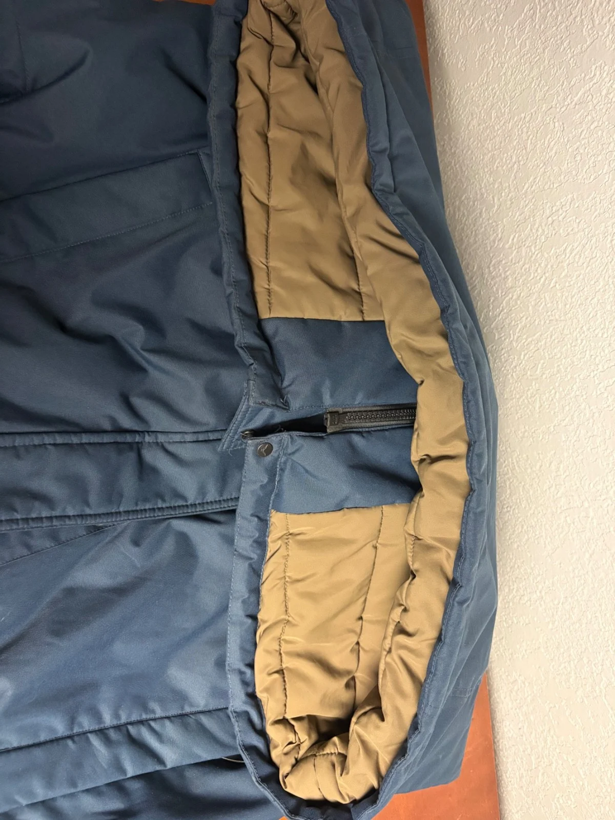 Hawke & Co Outfitter Men's 2XL Navy Blue Hooded Puffer Parka Jacket Heavyweight – photo 13