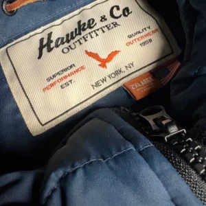 Hawke & Co Outfitter Men's 2XL Navy Blue Hooded Puffer Parka Jacket Heavyweight – photo 6