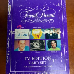 Vintage 1991 Trivial Pursuit TV Edition NEW Sealed Game Parker Brothers USA Made