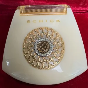 Vintage Lady Schick Crown Jewel 110 Electric Razor Shaver w/ Case TESTED WORKS – photo 2